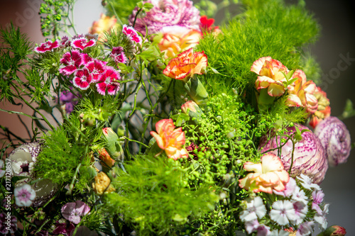 Fototapeta Naklejka Na Ścianę i Meble -  Colorful flower bouquet