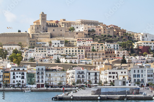 Fototapeta Naklejka Na Ścianę i Meble -  The fortress in Ibiza, Spain