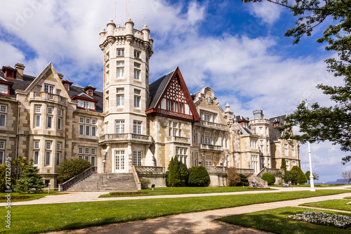 Royal Palace of la Magdalena in Santander (Spain)