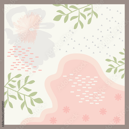 spring scarf pattern design