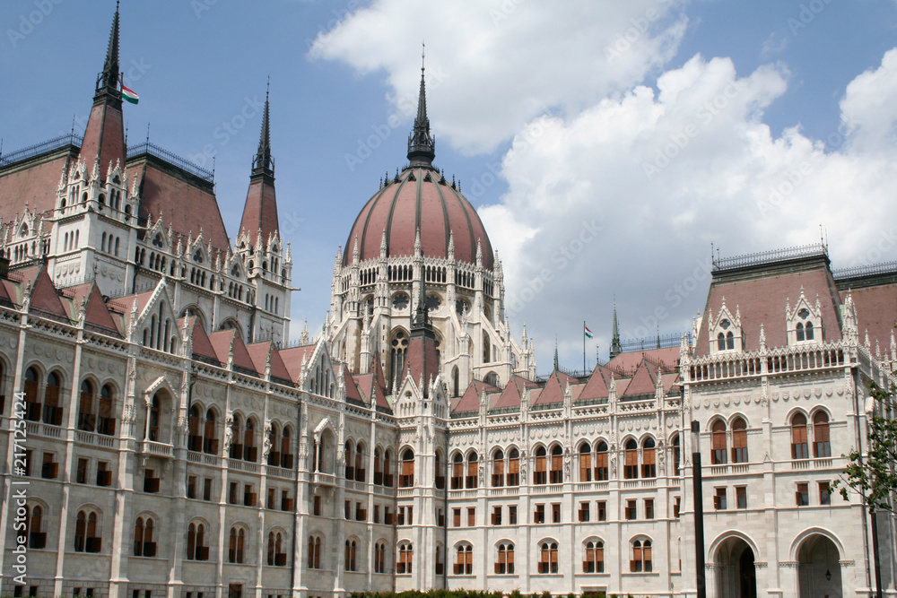Parliament in Budapest, fragment