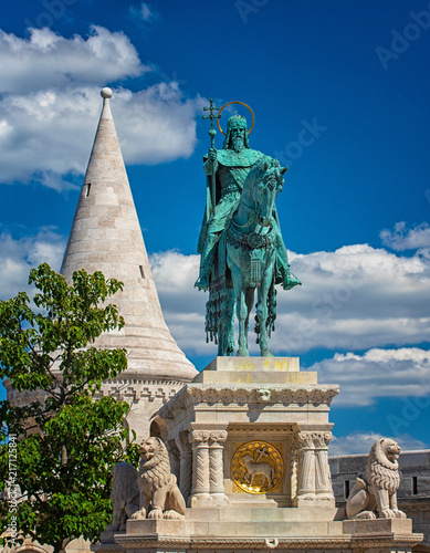 Statue of Saint Stephen I i...