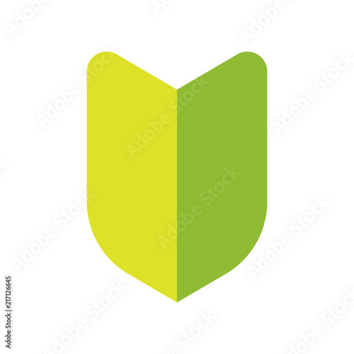 color illustration icon / beginner mark