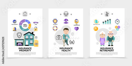 Flat Insurance Service Brochures