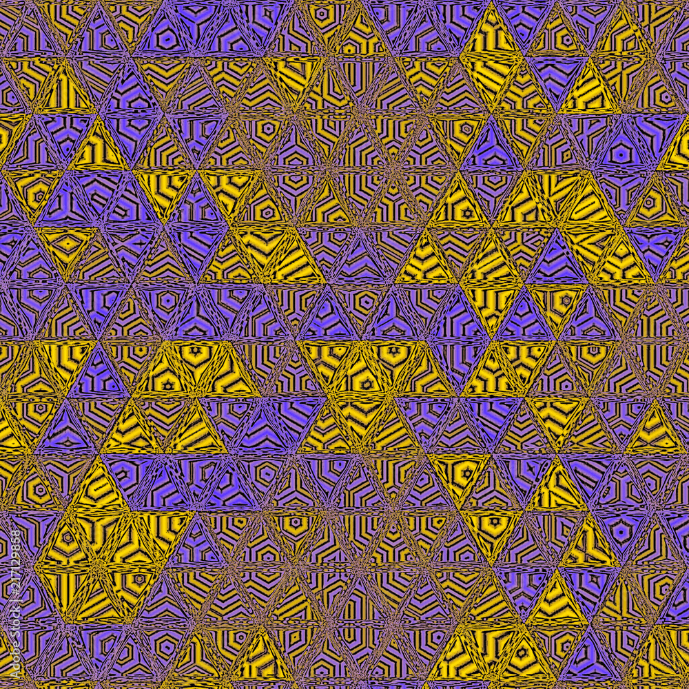 Small colored triangles pattern