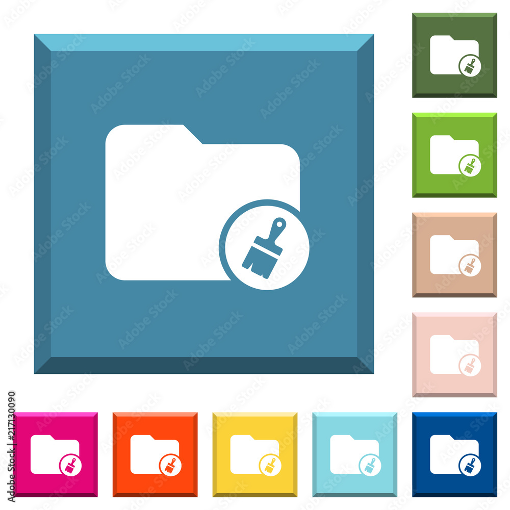 Directory paste white icons on edged square buttons Directory paste white icons on edged square buttons