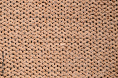 beige knitted background