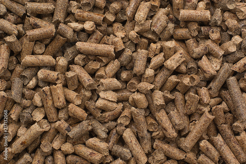 wooden pellet bio fuel photo