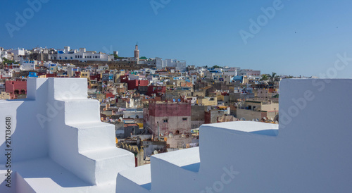 Views of the medina of the Moroccan city of Tangier