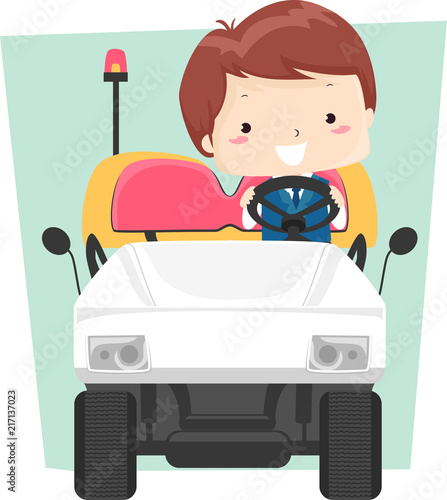 Kid Boy Airport Electric Ve...