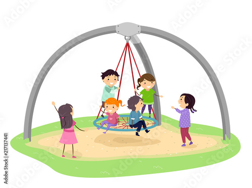 Stickman Kids Giant Birds N...