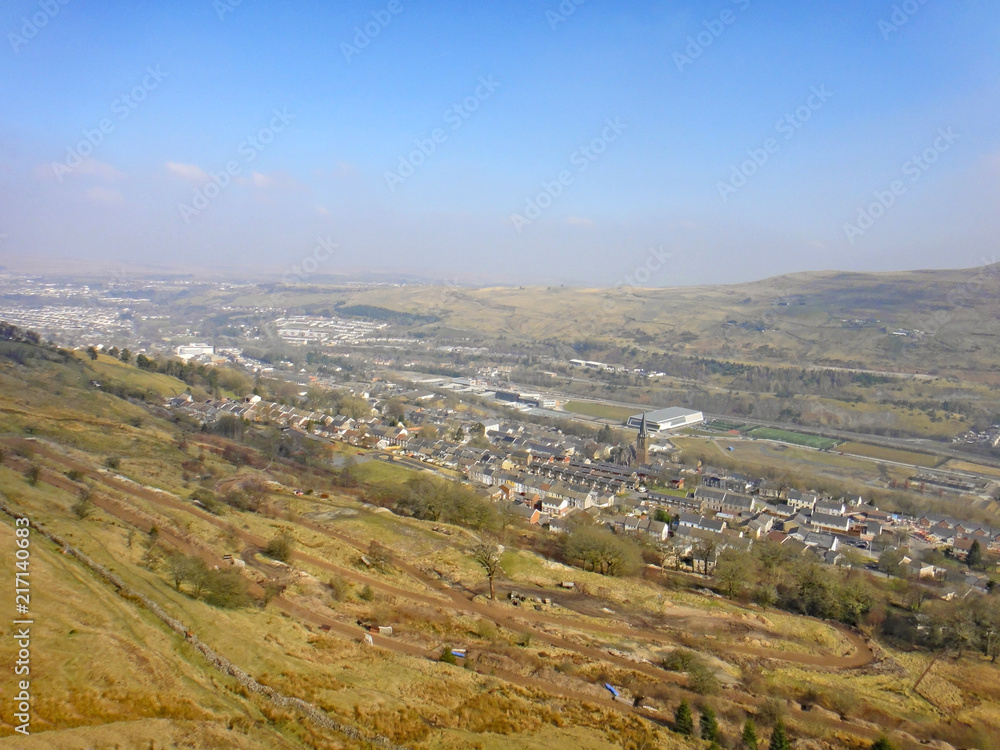 Fototapeta premium Ebbw Vale, Wales