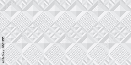 Concept light gray geometry seamless pattern photo