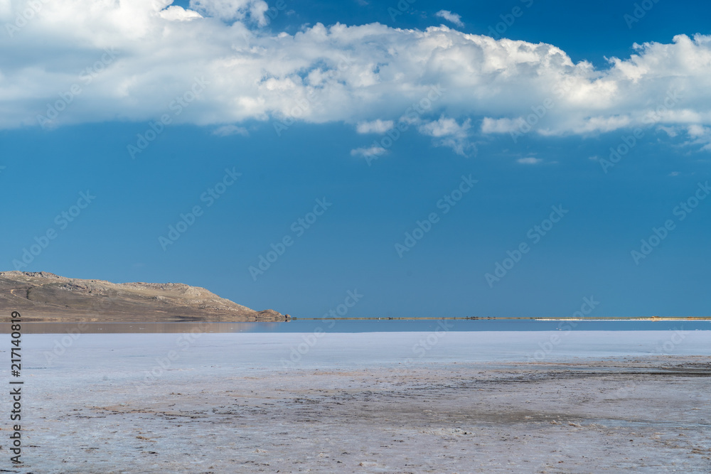 Fototapeta premium Saline in Crimea