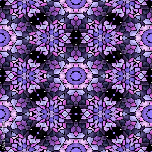 Abstract kaleidoscope background. Beautiful multicolor kaleidoscope texture. Unique kaleidoscope design. Seamless caleidoscope texture.