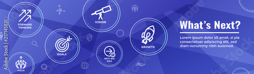 What's Next Header Web Banner showing the Next Big Idea