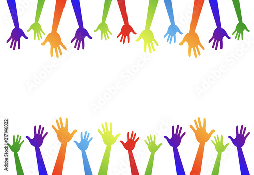 mani, comunità colori