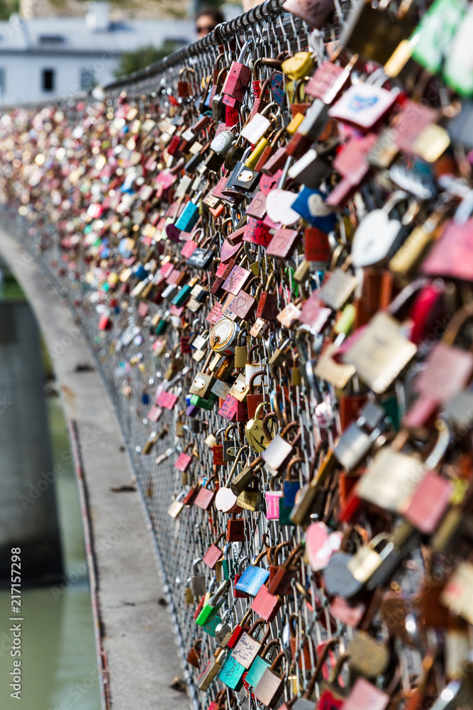 Obraz premium Liebesschlösser