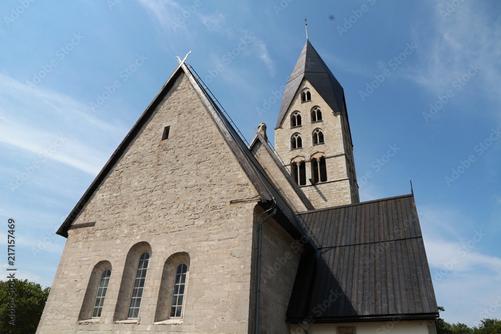 La chiesa di Tingstäde