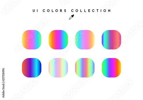Trendy soft color gradients background. Modern colorful shade.