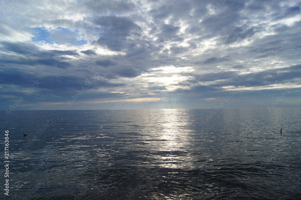 Lake Erie Sky and Water