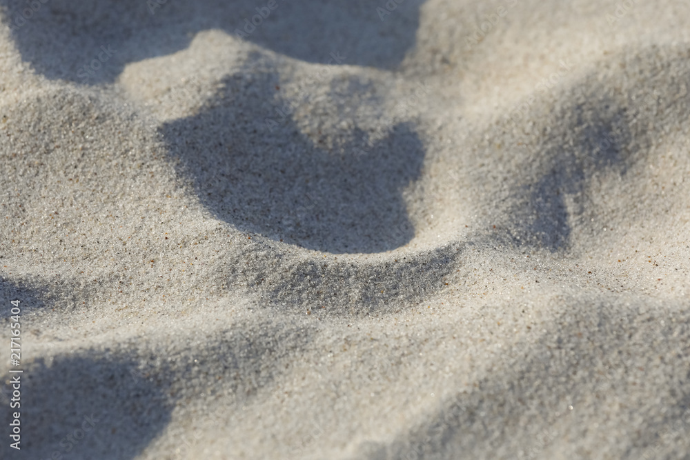 Obraz premium Natural background created by the sandy beach