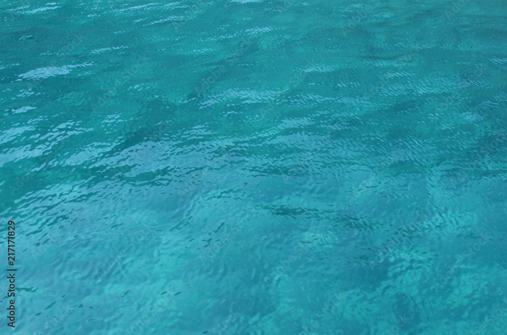 Increspature d'acqua nell'Isola di Ponza,Latina