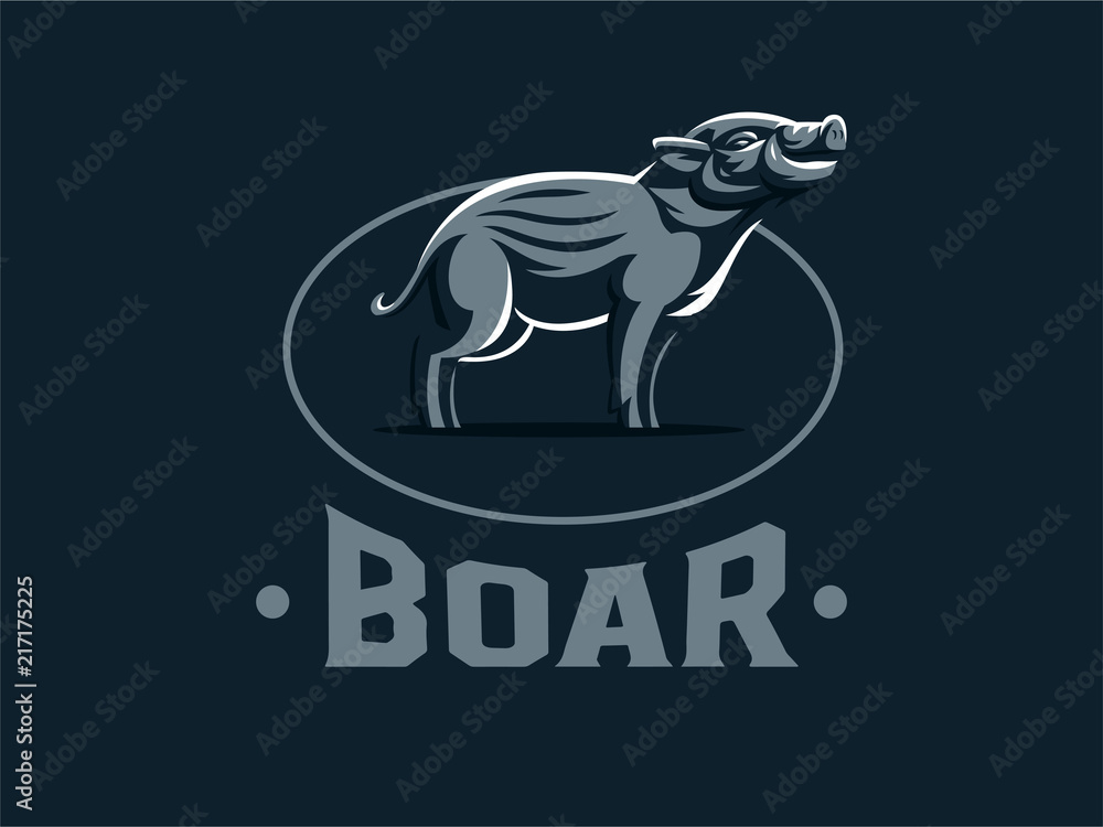 Obraz premium Hatchling of wild boar.