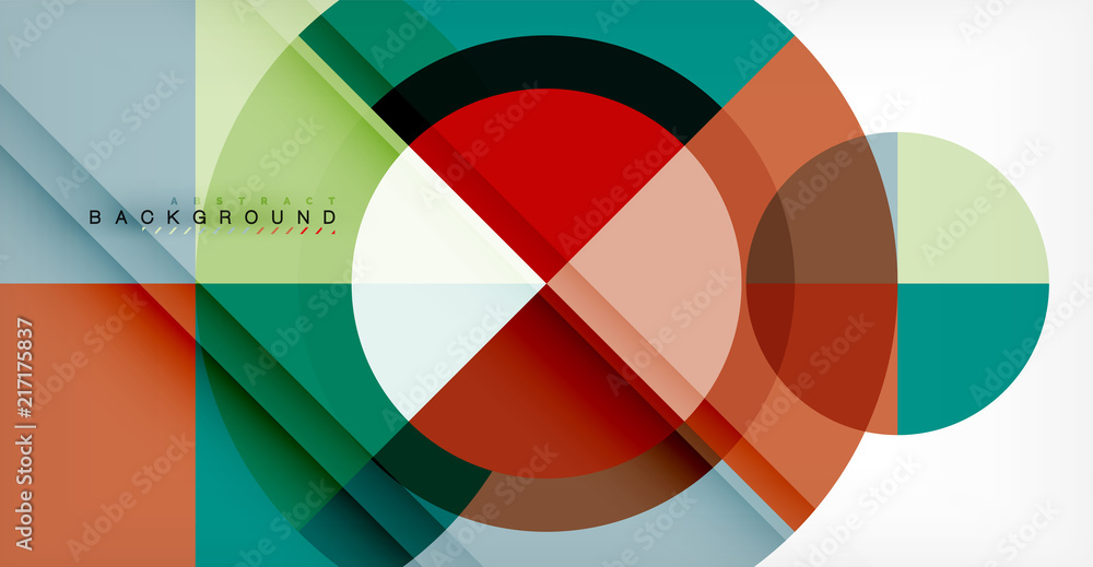 Vector circle abstract background Vector circle abstract background