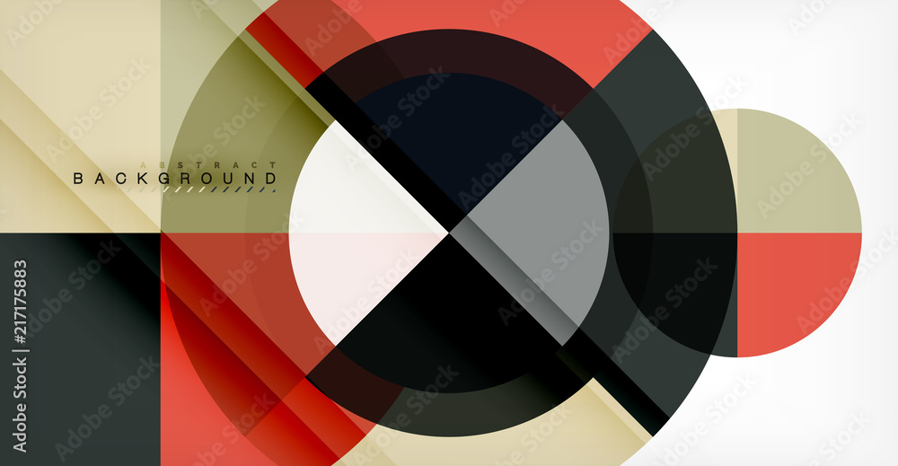 Vector circle abstract background Vector circle abstract background