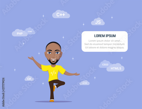 programmer man character