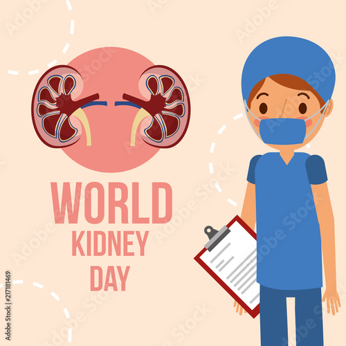 doctor surgeon professional world kidney day