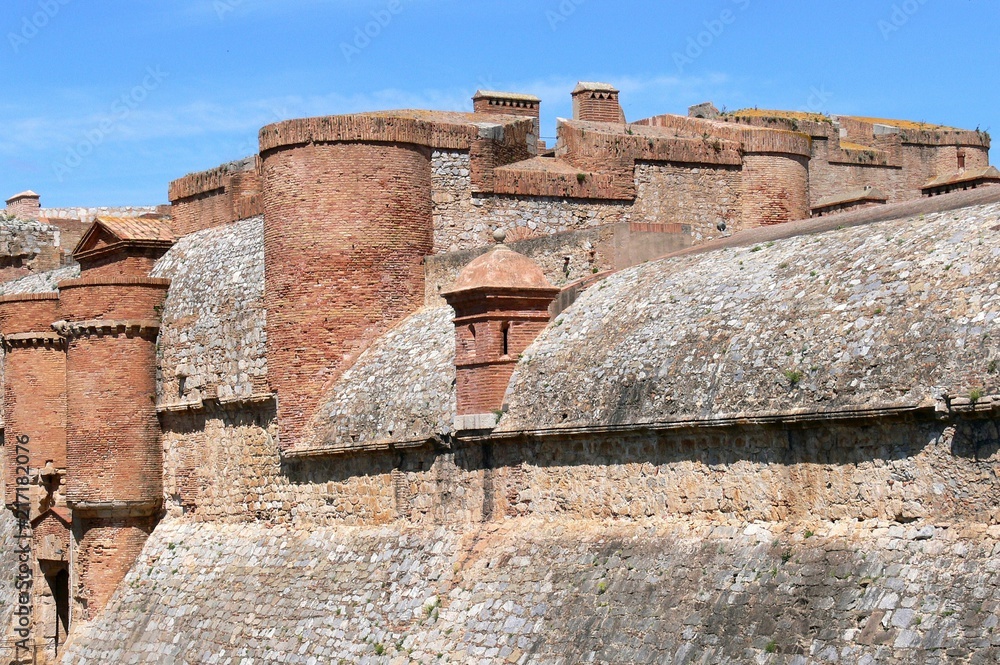Fortress of Salses, Pyrénées orientales, France
