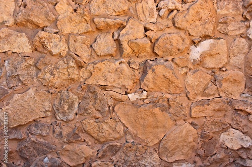 wand aus alten steinen mittelmeerraum textur