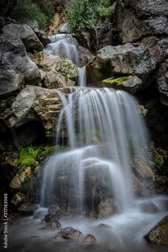 Fototapeta Five Springs Falls, Wyoming