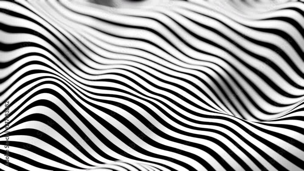 Morphing Diagonal Black and White Lines - Seamless Loop Morphing Diagonal Black and White Lines - Seamless Loop