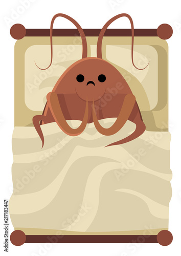sad metamorphosis cockroach