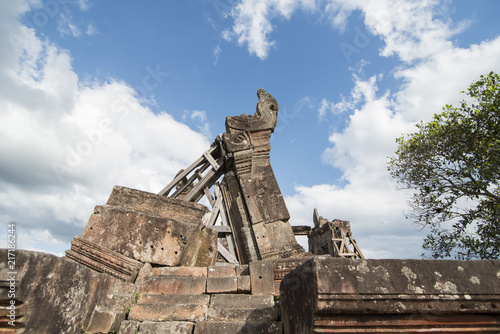 CAMBODIA SRA EM PRASAT PREAH VIHEAR KHMER TEMPLE photo