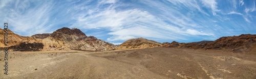 Panoramic view of Desolation Canyon in Death Valley National Park