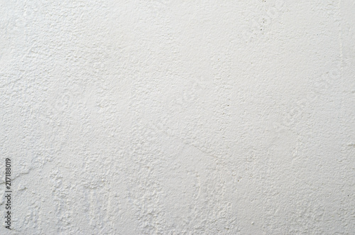 White Cement Plaster Wall Texture. Clear Blank Background
