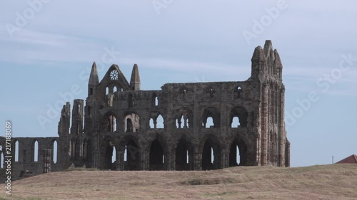 Whitby Abbey in England photo