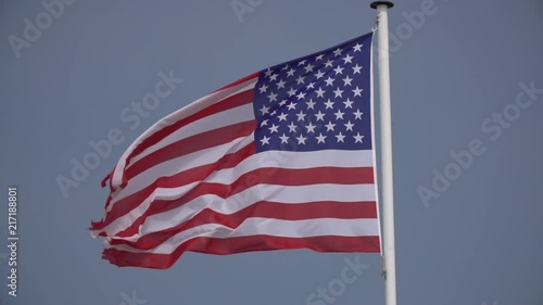 American Flag Slow Motion