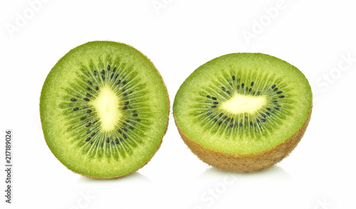 kiwi isolated on white background