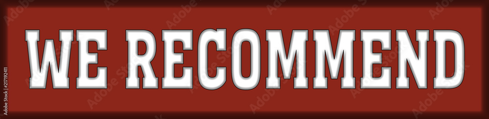 we recommend Red Logo Stamp Button we recommend Red Logo Stamp Button