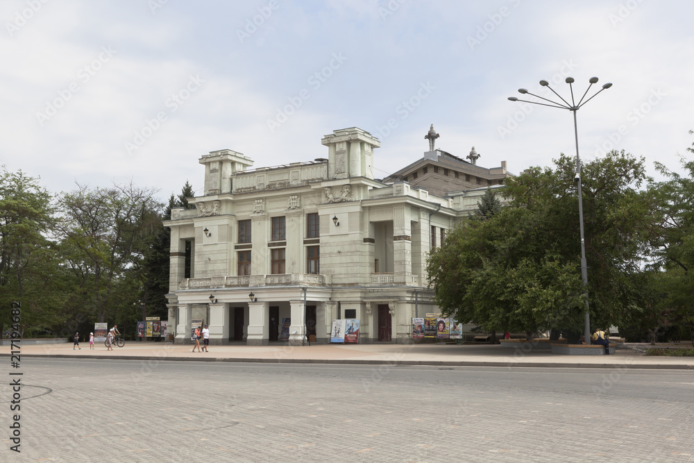 Evpatoria Theater named after Pushkin in the city of Evpatoria, Crimea
