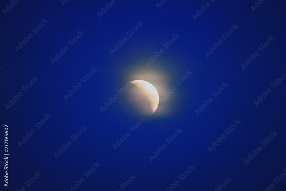 Obraz premium Moon eclipse