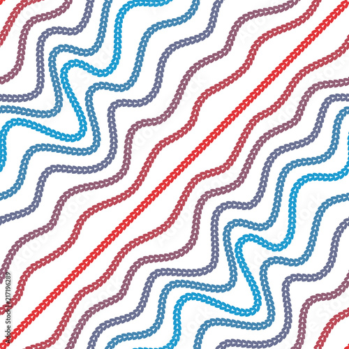 Seamless pattern of yarns. ...