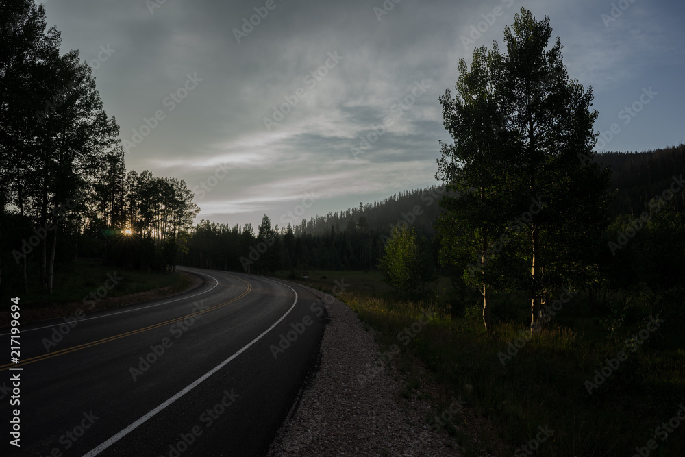 Fototapeta premium Road to the Zion