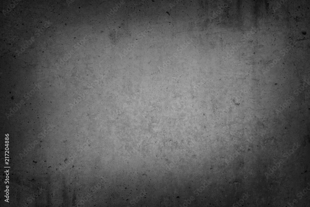 Grey concrete wall