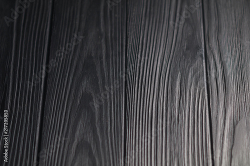 Very dark texture of black shine wood.